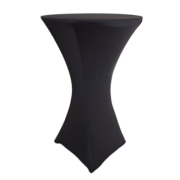 WERKAPRO - Housse noire pour mange debout  60 x 110cm - large