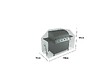 NORTENE - Housse de protection barbecue grand modèle COVERTOP - Taupe - 170 x 70 x 115 cm - vignette