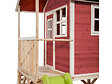 EXIT TOYS - Maisonnette en bois pour enfants Loft 500 Rouge - Exit Toys - vignette