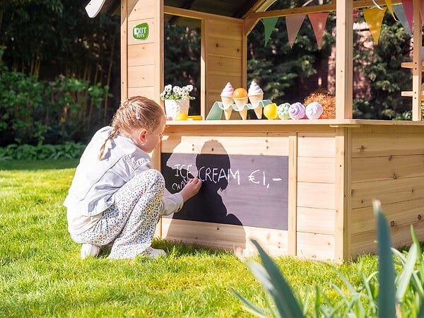 EXIT TOYS - Maisonnette en bois pour enfants Hika - Exit Toys - large