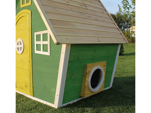 EXIT TOYS - Maisonnette en bois pour enfants Fantasia 100 Vert - Exit Toys - large