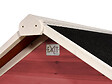 EXIT TOYS - Maisonnette en bois pour enfants Loft 100 Rouge - Exit Toys - vignette