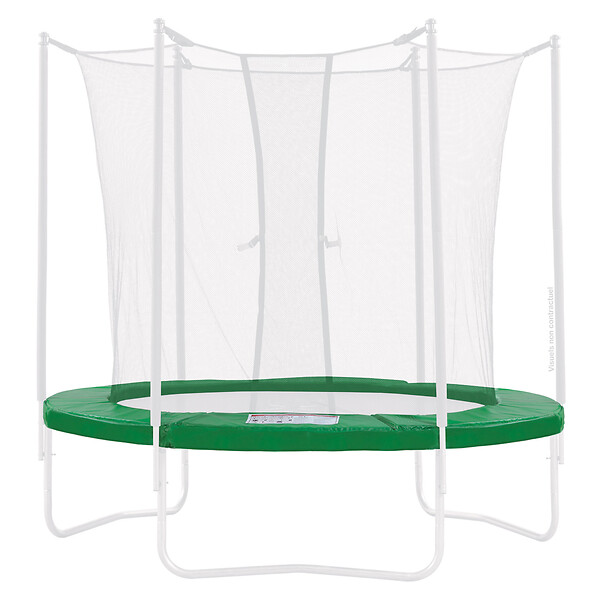 KANGUI - KANGUI Coussin de protection vert pour trampoline Ø 305 cm - large