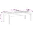 VIDAXL - vidaXL Table basse 100x50x33 cm bois d'acacia massif - vignette