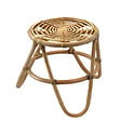 M.CEZARE - Table d'appoint Ninon en Rotin Naturel - 40x40x40cm - vignette