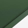 OVIALA - Ensemble table de jardin carrée et 4 fauteuils acier 70 cm vert forêt - Palavas - vignette