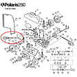 POLARIS - tentacule complète de rechange pour polaris 180/280/380 - b5 - vignette