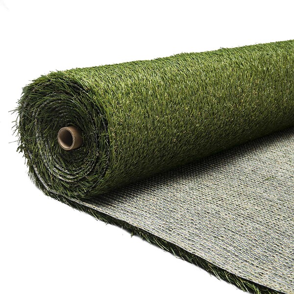 WERKAPRO - Gazon artificiel 3cm  100% recyclable en rouleau 180cm de large 1,8 x 3 m (env. 5,4m²) - large