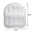 COCOONING WATER - WATERCLIP Lot de 2 coussins pour spa gonflable - vignette