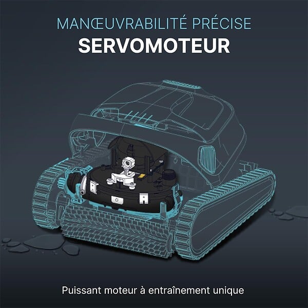DOLPHIN - moteur pour robot dolphin s200, s300, e30 etc... voir liste - 9995387-assy - large