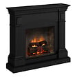 CENTRALE BRICO - Cheminée électrique connectée 1400W - MAGNA Powerflame 2 - effets flammes 3D et crépitement - Noir - vignette