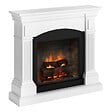 CENTRALE BRICO - Cheminée électrique connectée 1400W - MAGNA Powerflame 2 - effets flammes 3D et crépitement - Blanc - vignette