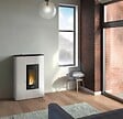 FREEPOINT - Poêle à granulés étanche Atrium 5 Blanc - 5 kW - vignette
