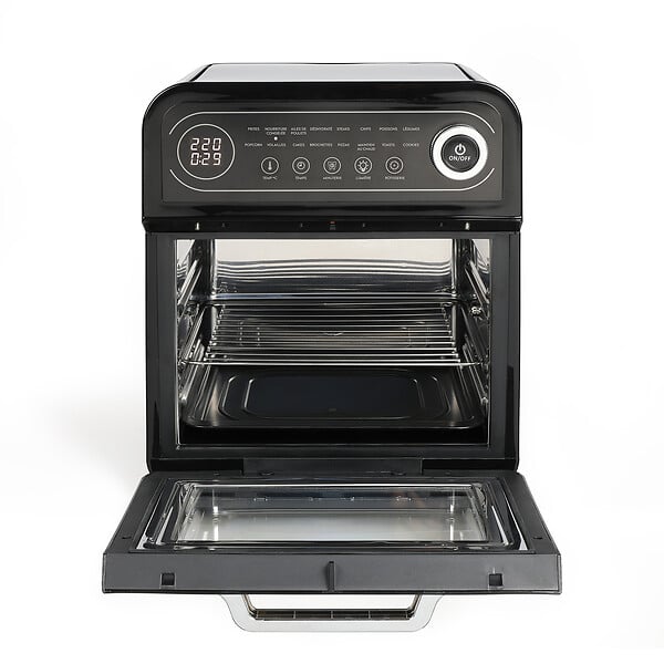 LIVOO - Four à Air Chaud 12l 1600w Noir - DOC255 - large