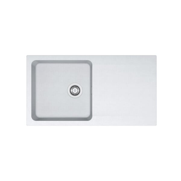 FRANKE - Franke Orion - OID 611 évier de cuisine à encastrer Tectonite® Blanc Artic - large