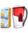 APIC - Pack 12 Cartouches et carafe filtrante rouge offerte - vignette