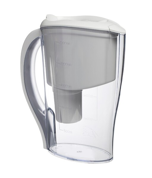APIC - Pack 12 Cartouches et carafe filtrante blanche offerte - large