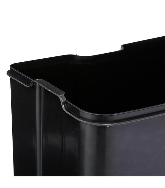 5 FIVE SIMPLY SMART - Poubelle 30 Litres en Métal Anthracite ouverture à pédale - large