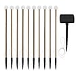 LUMISKY - 10 mini boules solaire à piquer LOLLY 5M - vignette