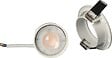 ARLUX - Lot 3 Spots Blanc Encastrables Orientables Ruby Module 5w 400lm Blanc Chaud - vignette