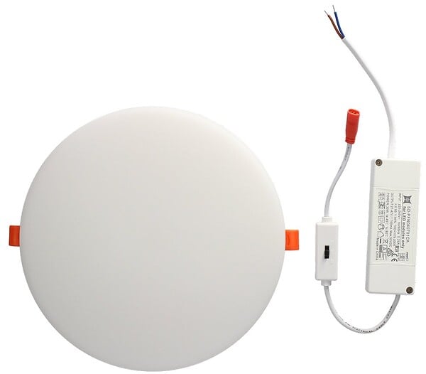 ARLUX - Spot Encastrable Onyx Frameless Ø225 32w 3200lm - Temperature Variable - large
