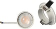 ARLUX - Lot 3 Spots Blanc Encastrables Orientables Ruby Module 5w 420lm Blanc Neutre - vignette
