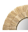 ATMOSPHERA - Lot de 3 Miroirs en Raphia et Verre - vignette