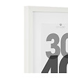 ATMOSPHERA - Cadre photo en Bois Blanc pour Photo 30 x 40 cm - vignette