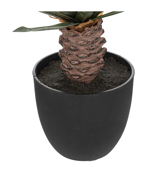 ATMOSPHERA - Plante artificielle Palmier  en pot H 52 cm - large