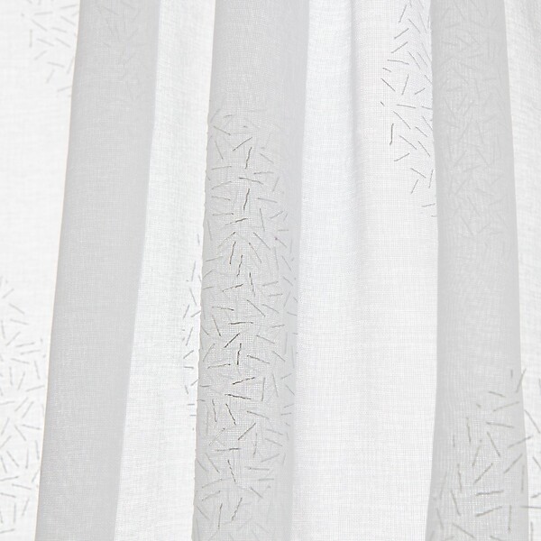 CENTRALE BRICO - Vitrage transparent blanc l.90 x H.210 cm - large