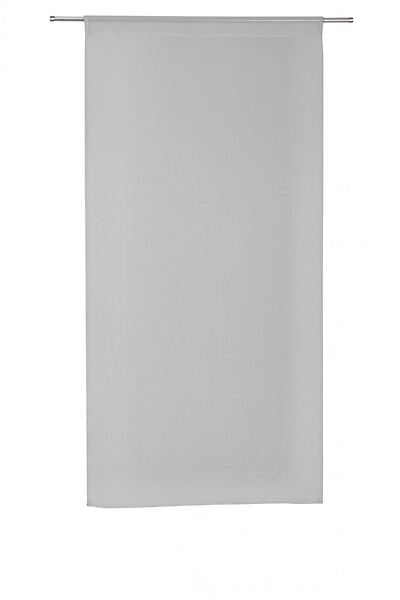 CENTRALE BRICO - Paire de vitrages tamisant, Leo gris galet n°5 l.60 x H.180 cm - large