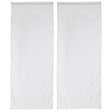 CENTRALE BRICO - Paire de vitrages tamisant, Lola blanc l.60 x H.120 cm - vignette