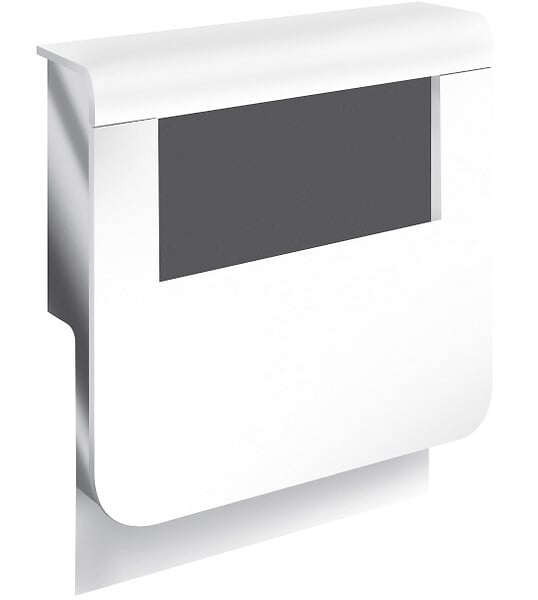 CENTRALE BRICO - Adaptateur Blanc Pour Plinthe, H. 19 X P.16.5 Cm - large