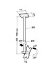 ERARD - Support Plafond Inclinable/orientable Pour écrans De 19 à 32 - 002405 - vignette