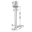 ERARD - Support Mural Sans Perçage Pour écran Led 30-52 - 044640 - vignette