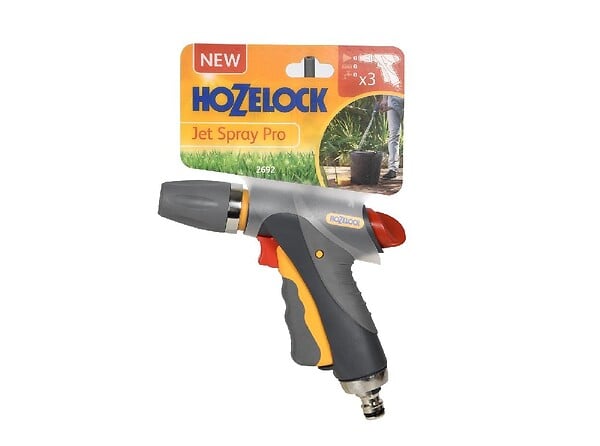 HOZELOCK - Pistolet jet droit Pro Light pour les tâches générales d’entretien et de jardinage - large