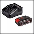 EINHELL - Coupe-bordures GE-CT 18 Li (1x 2,5 Ah) - 18V - tête rotative - poignée réglable - batterie incluse - vignette