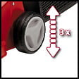 EINHELL - Tondeuse à gazon électrique GC-EM 1032 - Largeur de coupe 32 cm - Surface : 300m² - 30L - vignette