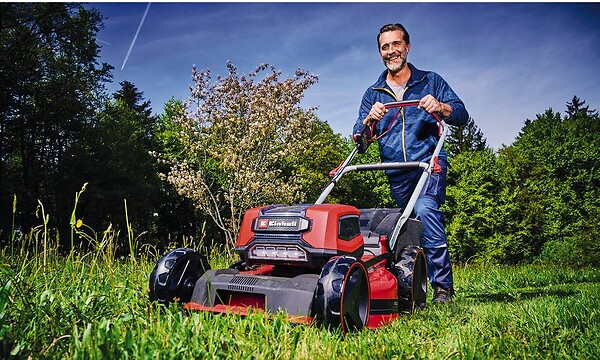 EINHELL - Tondeuse à gazon sans fil GP-CM 36/47 S Li BL (4x4,0Ah) - large