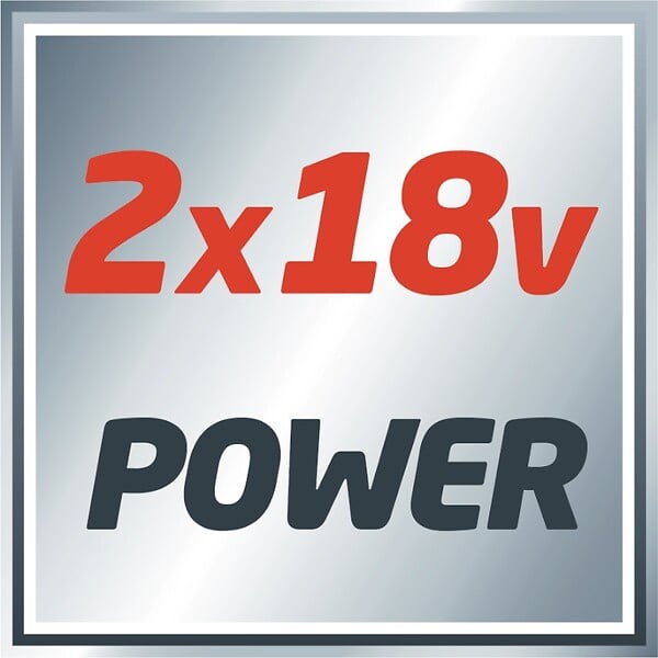 EINHELL - Tondeuse à gazon sans fil GE-CM 43 Li M Kit Power X-Change 36 V EINHELL 3413130 avec 2 batteries 4,0 Ah et chargeurs - large