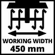 EINHELL - Motobineuse électrique Gc-rt 1545 M - 45cm Largeur - 1500w - vignette