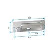ALDES - Plinthe aspirante ramasse-miettes - Blanche - vignette