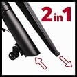 EINHELL - Aspirateur Souffleur Broyeur électrique Gc-el 3000 E - vignette