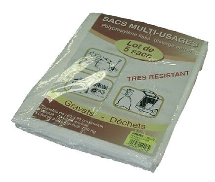 OUTIFRANCE - 5 Sacs à Gravats 70 L - large