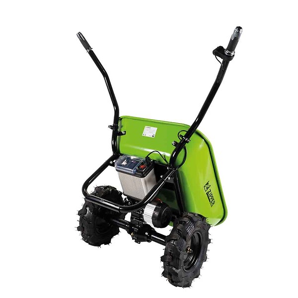 ZIPPER - Brouette électrique (li-ion batterie) - 100 L/ 260 kg - 350 W - large