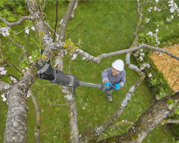 GARDENA - Coupe-branches HighCut 360/18V P4A sur batterie - Coupe à˜ 28 mm - L. 3599 mm - large
