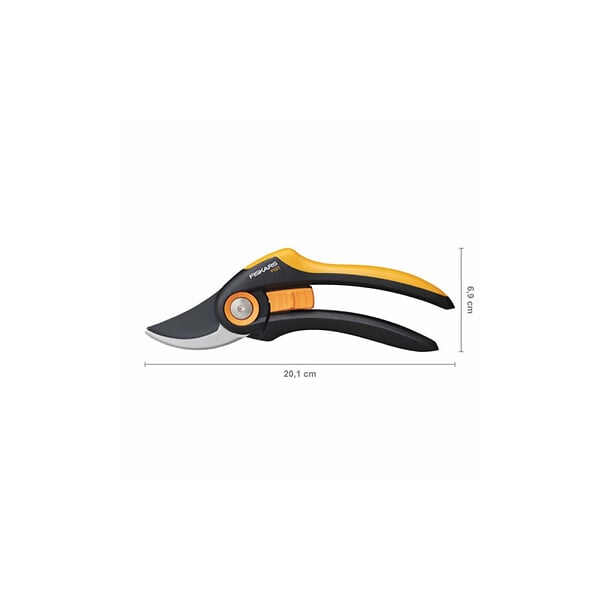 FISKARS - Sécateur Plus à  lame franche P521 - à˜ 24 mm - poignée FiberComp - large