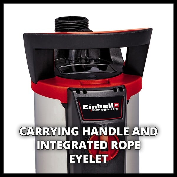 EINHELL - Pompe D'évacuation Pour Eaux Chargées Aquasensor Ge-dp 7935 N-a Eco - large