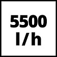 EINHELL - Pompe Multifonction Ge-pp 5555 Rb-a - Puissance 550 W - Capacité De Livraison 5500 L/h - vignette