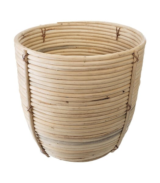 ATMOSPHERA - Lot de 3 Pots de fleurs en Rotin - large